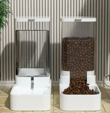Gravity Pet Feeder and Water Dispenser